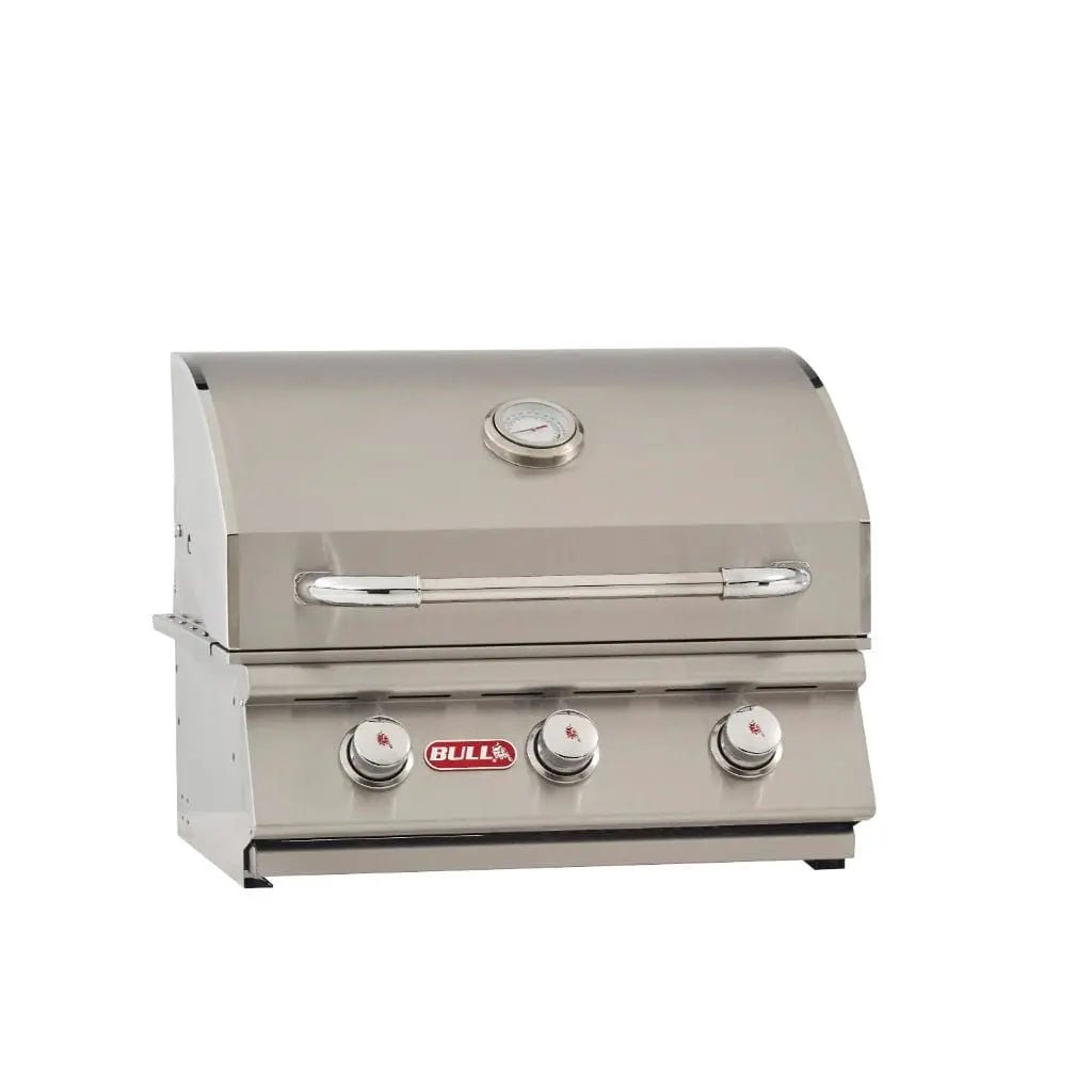 Bull 25" 3 - Burner Steer Premium Built - In Gas Grill - by Bull Grills | Buy at Agent BBQ