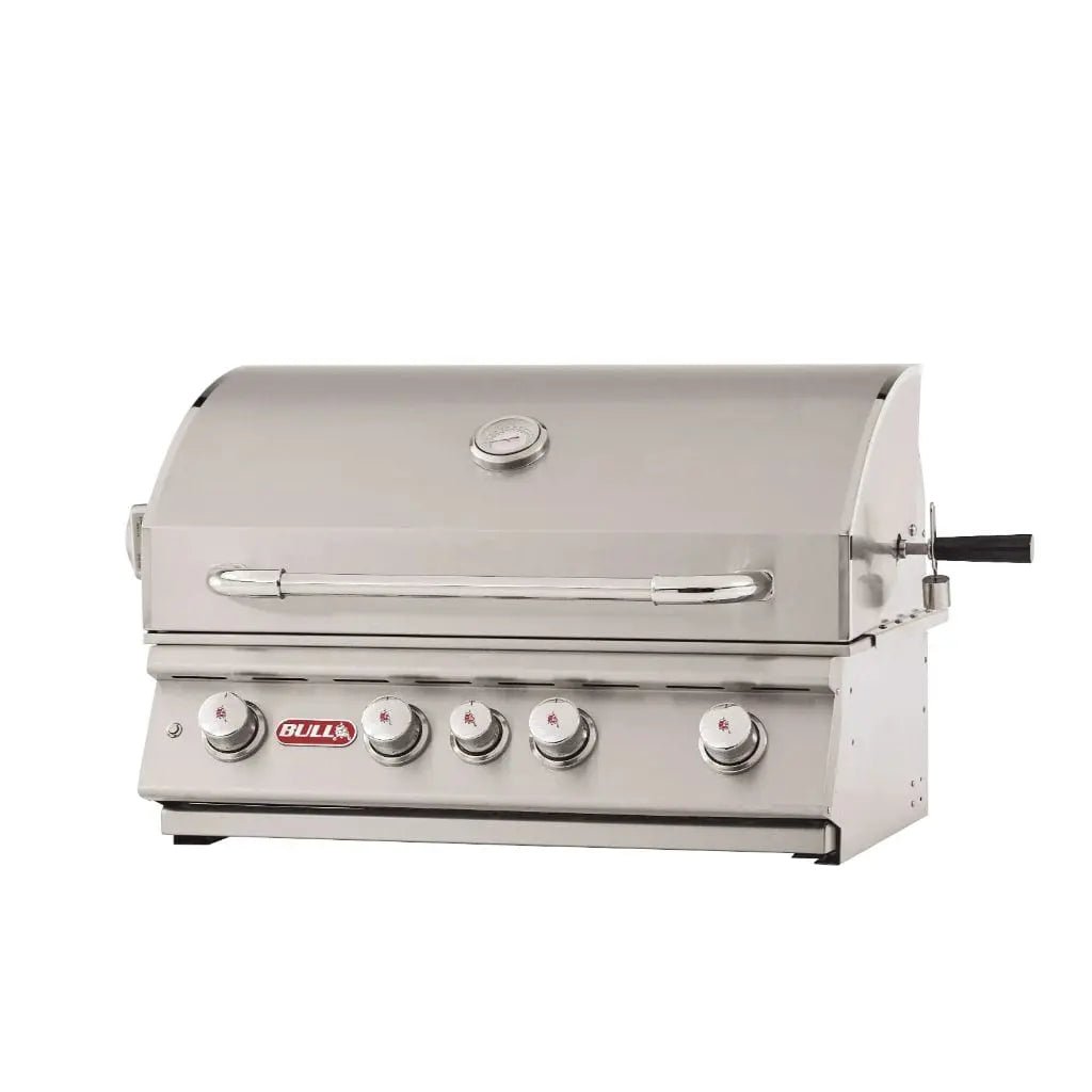 Bull 30" 4 - Burner Angus Built - In Gas Grill with Infrared Backburner & Rotisserie - by Bull Grills | Buy at Agent BBQ