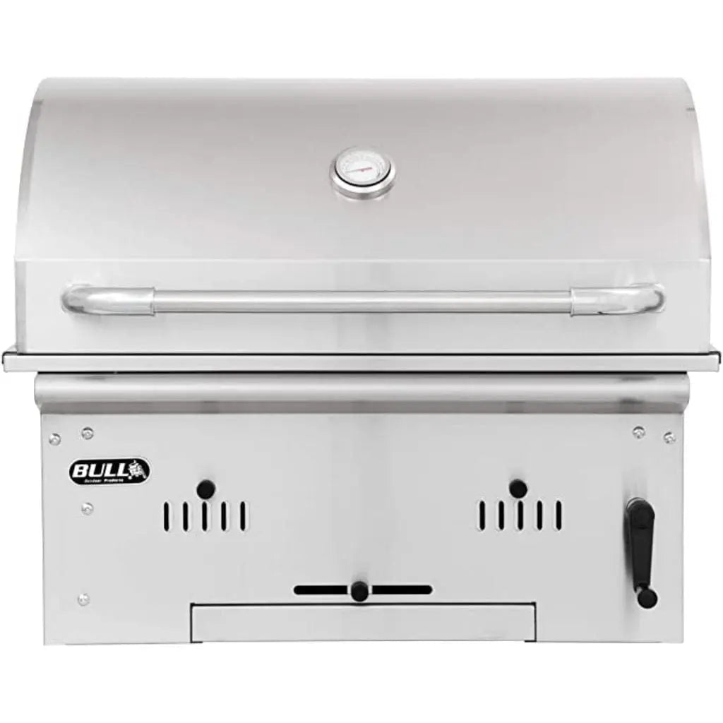 Bull 30" Bison Premium Built - In Charcoal Grill - by Bull Grills | Buy at Agent BBQ