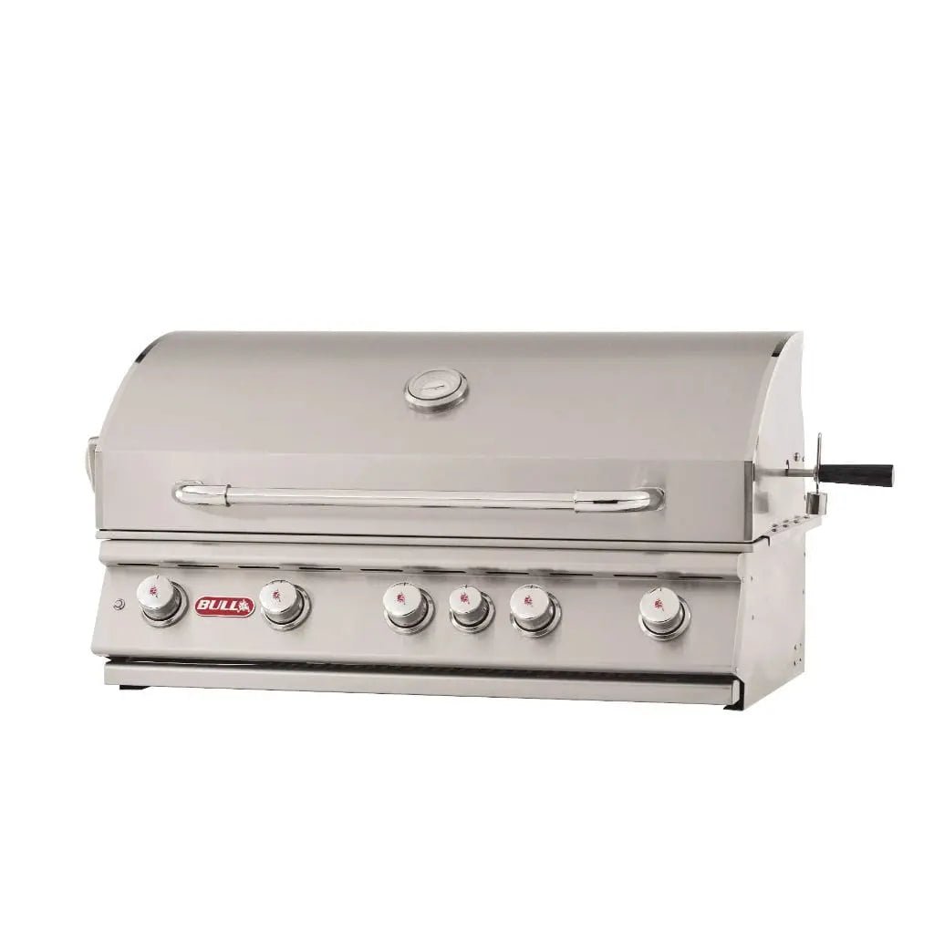 Bull 38" 5 - Burner Brahma Built - In Gas Grill with Infrared Backburner & Rotisserie - by Bull Grills | Buy at Agent BBQ