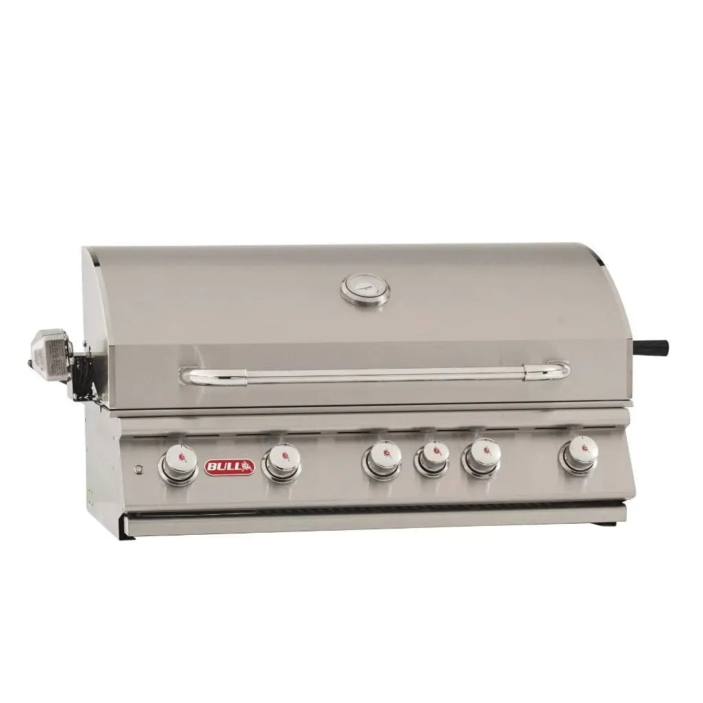 Bull 38" 5 - Burner Brahma Built - In Gas Grill with Infrared Backburner & Rotisserie - by Bull Grills | Buy at Agent BBQ
