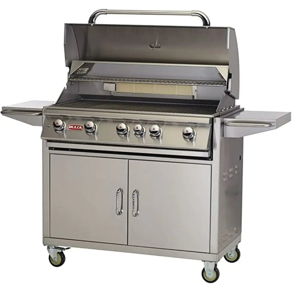 Bull 38" 5 - Burner Brahma Freestanding Gas Grill - by Bull Grills | Buy at Agent BBQ