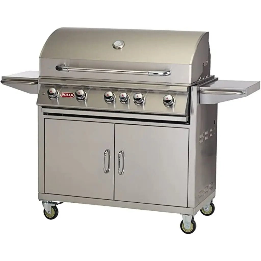 Bull 38" 5 - Burner Brahma Freestanding Gas Grill - by Bull Grills | Buy at Agent BBQ