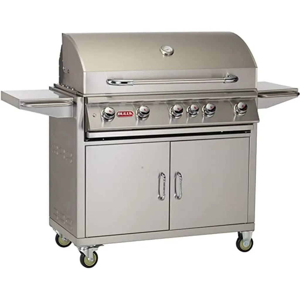 Bull 38" 5 - Burner Brahma Freestanding Gas Grill - by Bull Grills | Buy at Agent BBQ