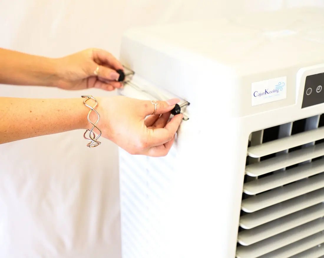 Cajun Kooling Portable Air Cooler 600 Sq Ft 3000 CFM W/ Remote Control - CK3000 - S - Evaporative Air Coolers by Cajun Kooling | Buy at Agent BBQ