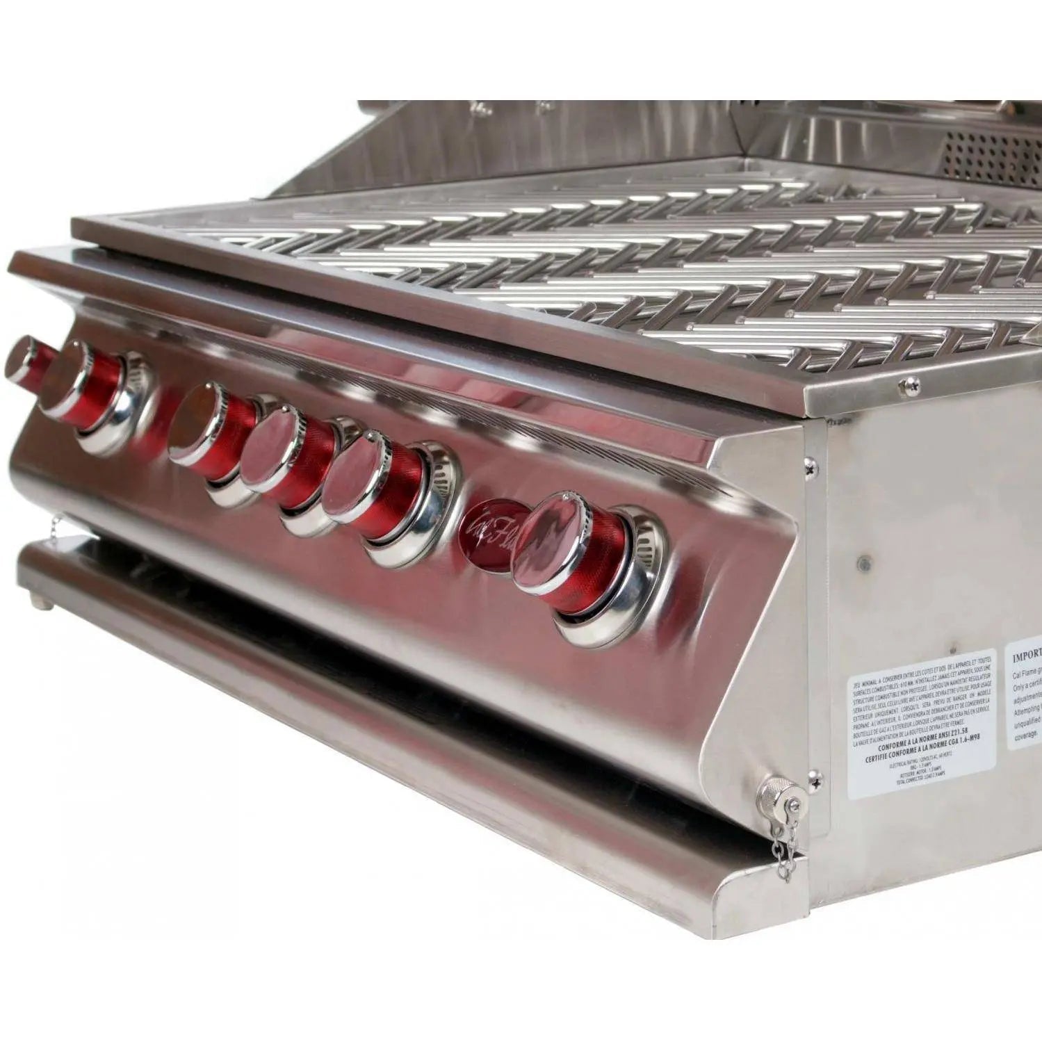 Cal Flame - BBQ Built In Grills Convection Series - 4 Burner - BBQ18874CP - Built - In Propane or Natural Gas Grills by Cal Flame | Buy at Agent BBQ