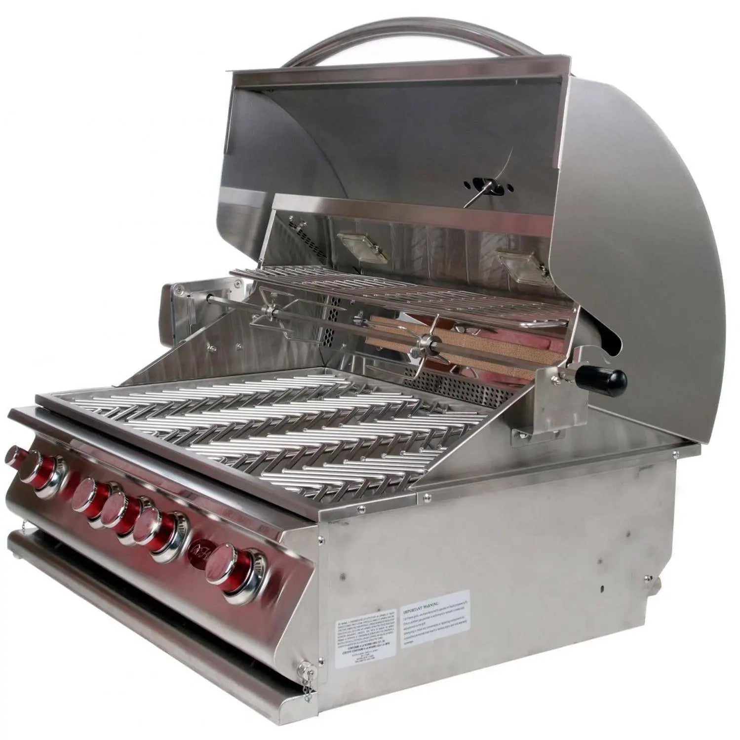 Cal Flame - BBQ Built In Grills Convection Series - 4 Burner - BBQ18874CP - Built - In Propane or Natural Gas Grills by Cal Flame | Buy at Agent BBQ