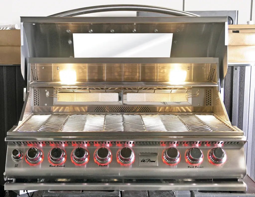 Cal Flame - BBQ Built In Grills - Convection Series - Top Gun Model - 5 Burner - BBQ19875CTG - Built - In Propane or Natural Gas Grills by Cal Flame | Buy at Agent BBQ