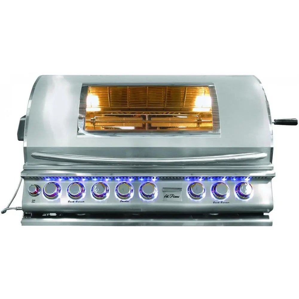 Cal Flame - BBQ Built In Grills - Convection Series - Top Gun Model - 5 Burner - BBQ19875CTG - Built - In Propane or Natural Gas Grills by Cal Flame | Buy at Agent BBQ