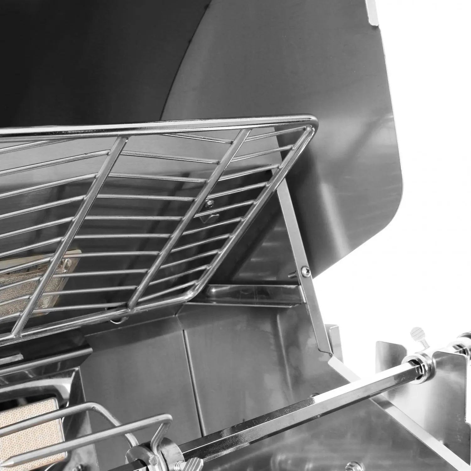 Cal Flame - BBQ Built In Grills P - Series 4 BURNER with Lights, Rotisserie & Back Burner - BBQ19P04 - Built - In Propane or Natural Gas Grills by Cal Flame | Buy at Agent BBQ