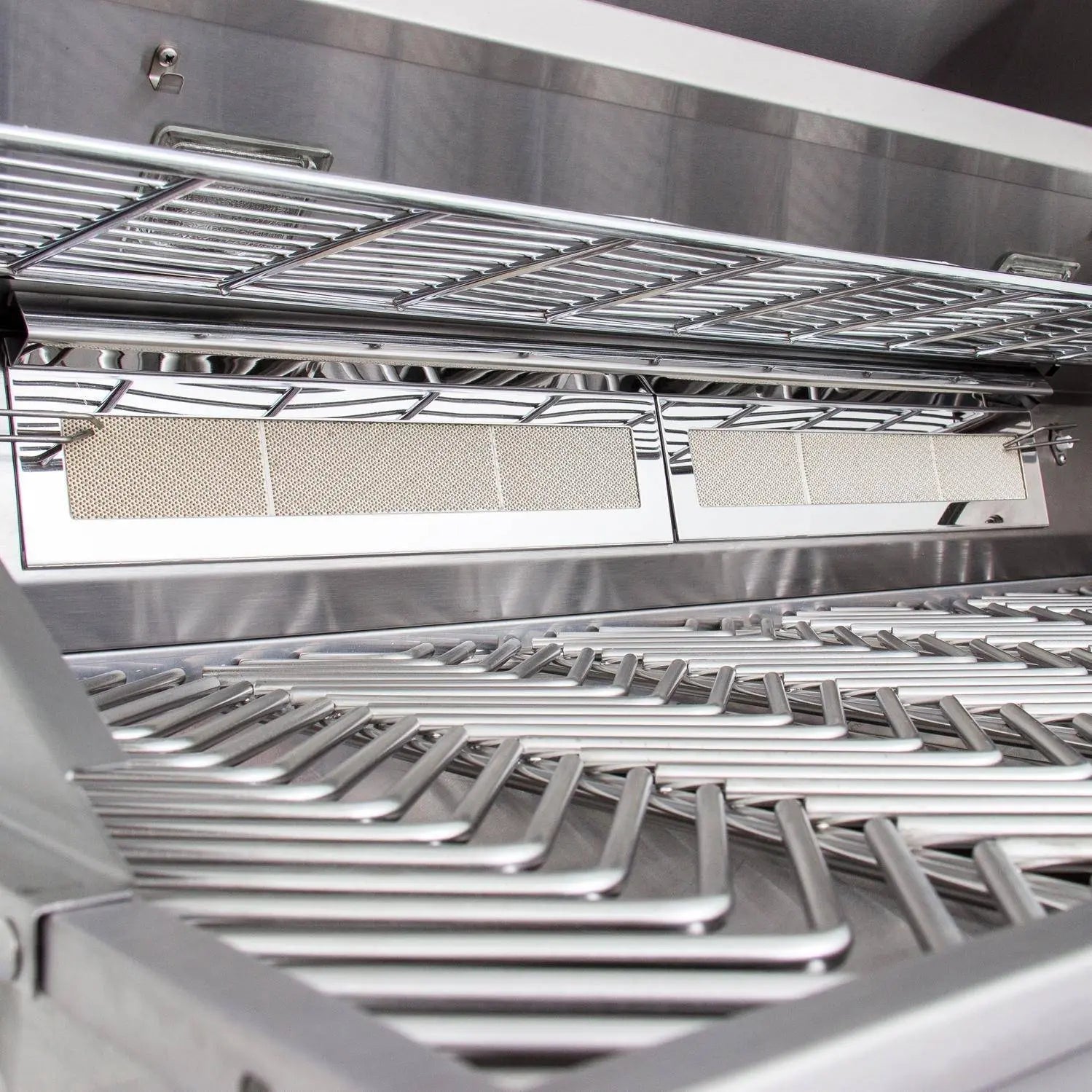 Cal Flame - BBQ Built In Grills P - Series 6 Burner with Lights, Rotisserie & Back Burner - Liquid Propane - BBQ19P06 - Built - In Propane or Natural Gas Grills by Cal Flame | Buy at Agent BBQ