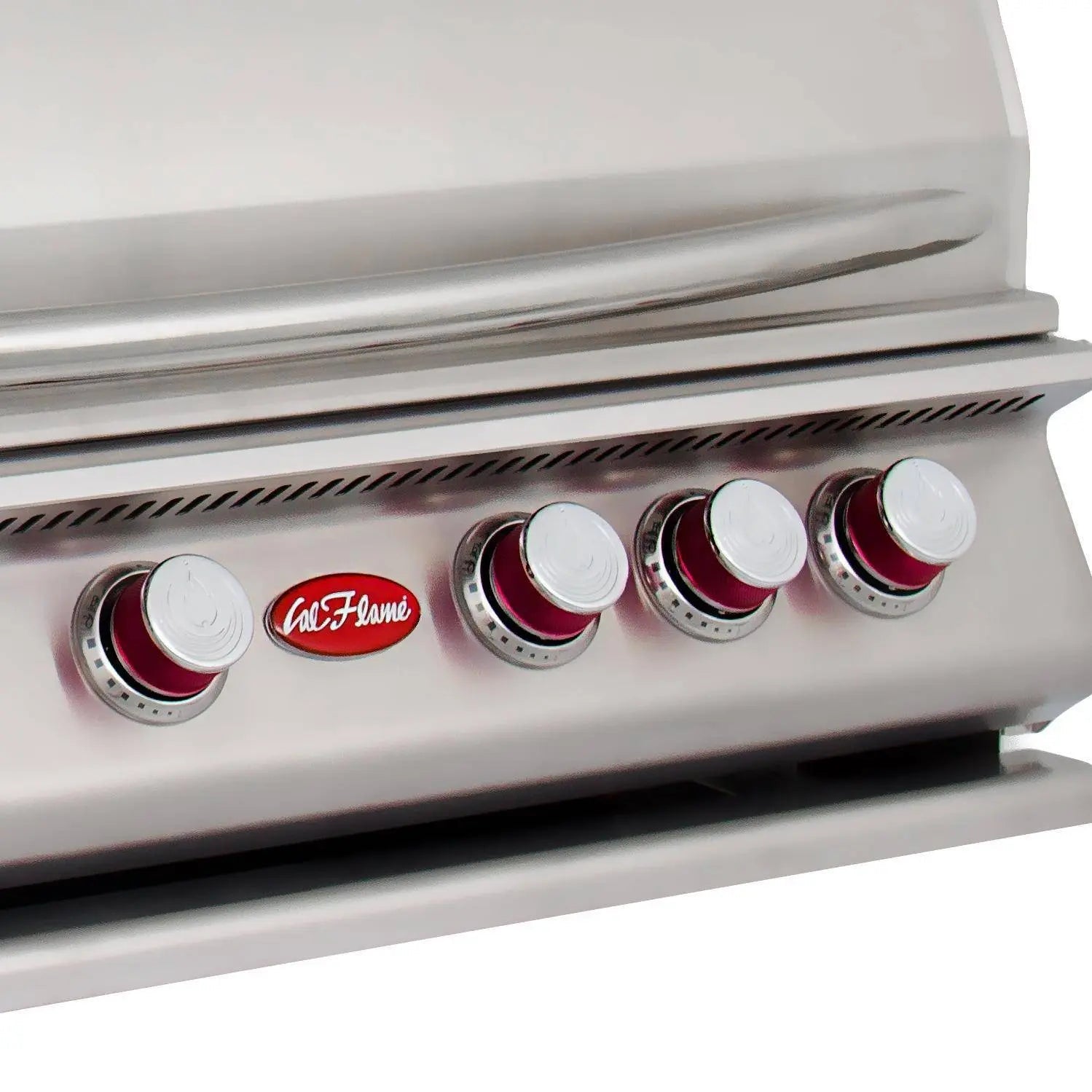 Cal Flame - BBQ Built In Grills P - Series 6 Burner with Lights, Rotisserie & Back Burner - Liquid Propane - BBQ19P06 - Built - In Propane or Natural Gas Grills by Cal Flame | Buy at Agent BBQ