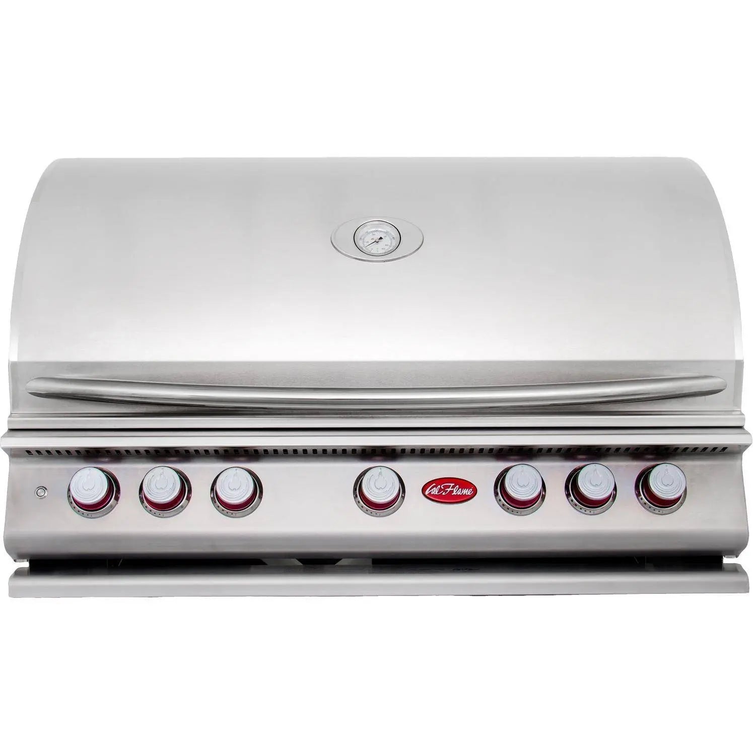 Cal Flame - BBQ Built In Grills P - Series 6 Burner with Lights, Rotisserie & Back Burner - Liquid Propane - BBQ19P06 - Built - In Propane or Natural Gas Grills by Cal Flame | Buy at Agent BBQ
