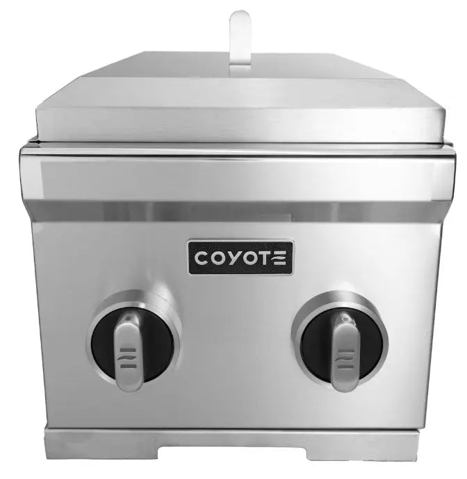 Coyote 12 Inch Gas Built - In Double Side Burner - Outdoor Grills by Coyote Outdoor Living | Buy at Agent BBQ