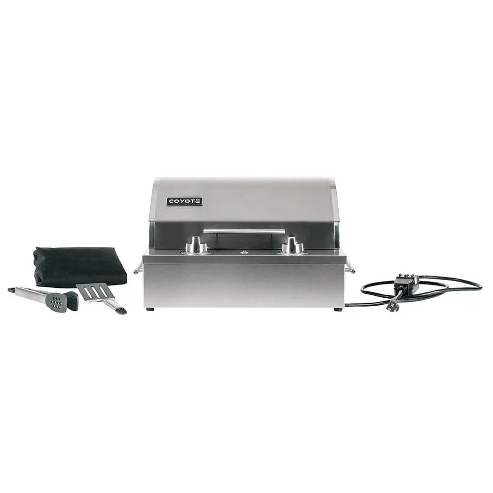Coyote 120v Single Burner Electric Grill - C1EL120SM - Electric Grills by Coyote Outdoor Living | Buy at Agent BBQ