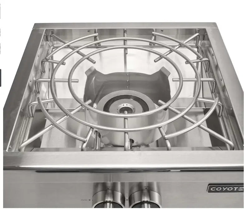 Coyote 24 Inch Built - In Gas Power Burner - Outdoor Grill Accessories by Coyote Outdoor Living | Buy at Agent BBQ