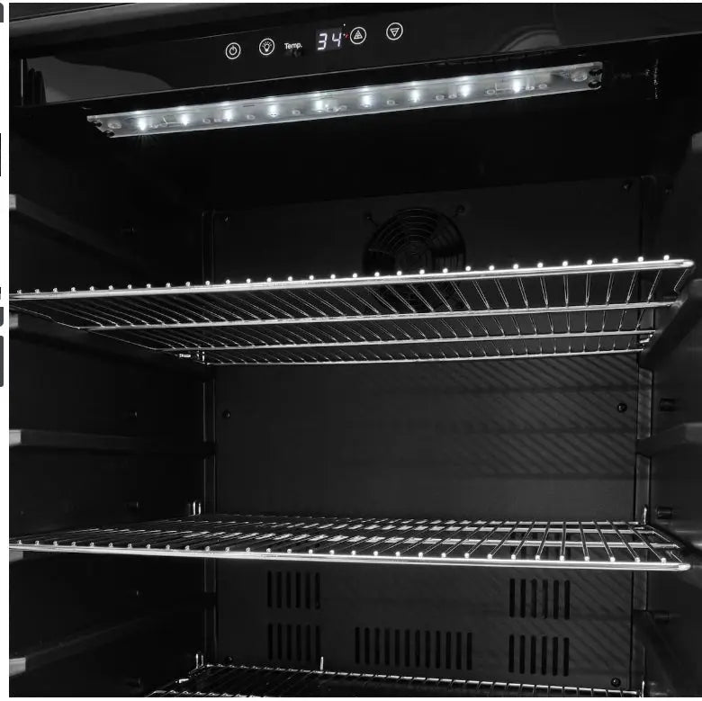 Coyote 24 Inch Outdoor Rated Refrigerator - C124R - S - Refrigerators by Coyote Outdoor Living | Buy at Agent BBQ