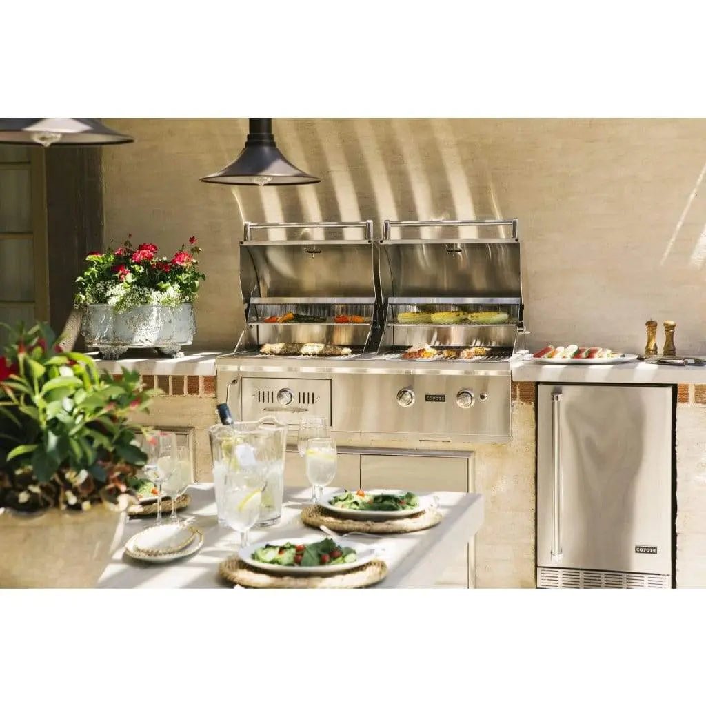 Coyote 26″ Double Access Doors - C3 - DA2426 - Outdoor Kitchens by Coyote Outdoor Living | Buy at Agent BBQ