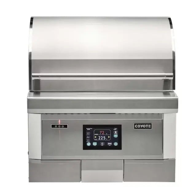 Coyote 28 - inch Built In Pellet Grill - C2P28 - Pellet Grills by Coyote Outdoor Living | Buy at Agent BBQ