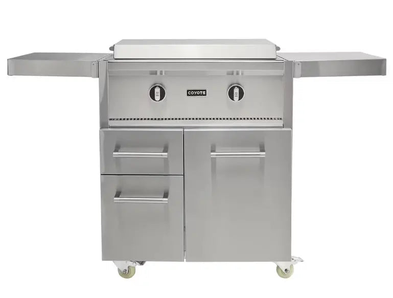 Coyote 30 Inch Built - In Flat Top Griddle - Outdoor Griddles by Coyote Outdoor Living | Buy at Agent BBQ