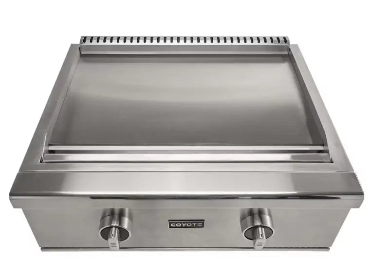 Coyote 30 Inch Built - In Flat Top Griddle - Outdoor Griddles by Coyote Outdoor Living | Buy at Agent BBQ