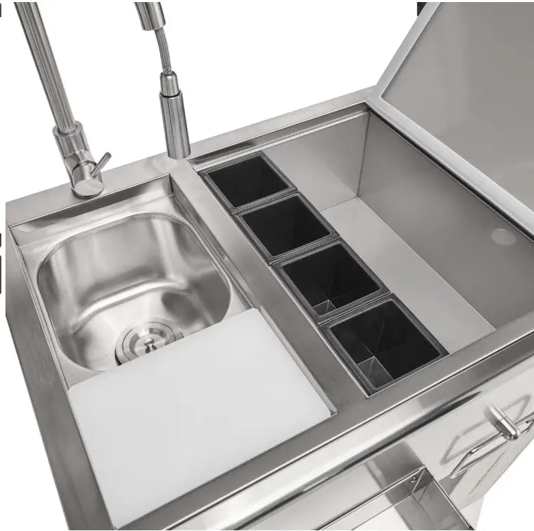 Coyote 30 Inch Refreshment Center - C3RC - Sink by Coyote Outdoor Living | Buy at Agent BBQ