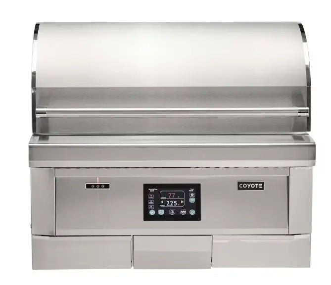Coyote 36 Inch Built in Pellet Grill - C2P36 - Pellet Grills by Coyote Outdoor Living | Buy at Agent BBQ