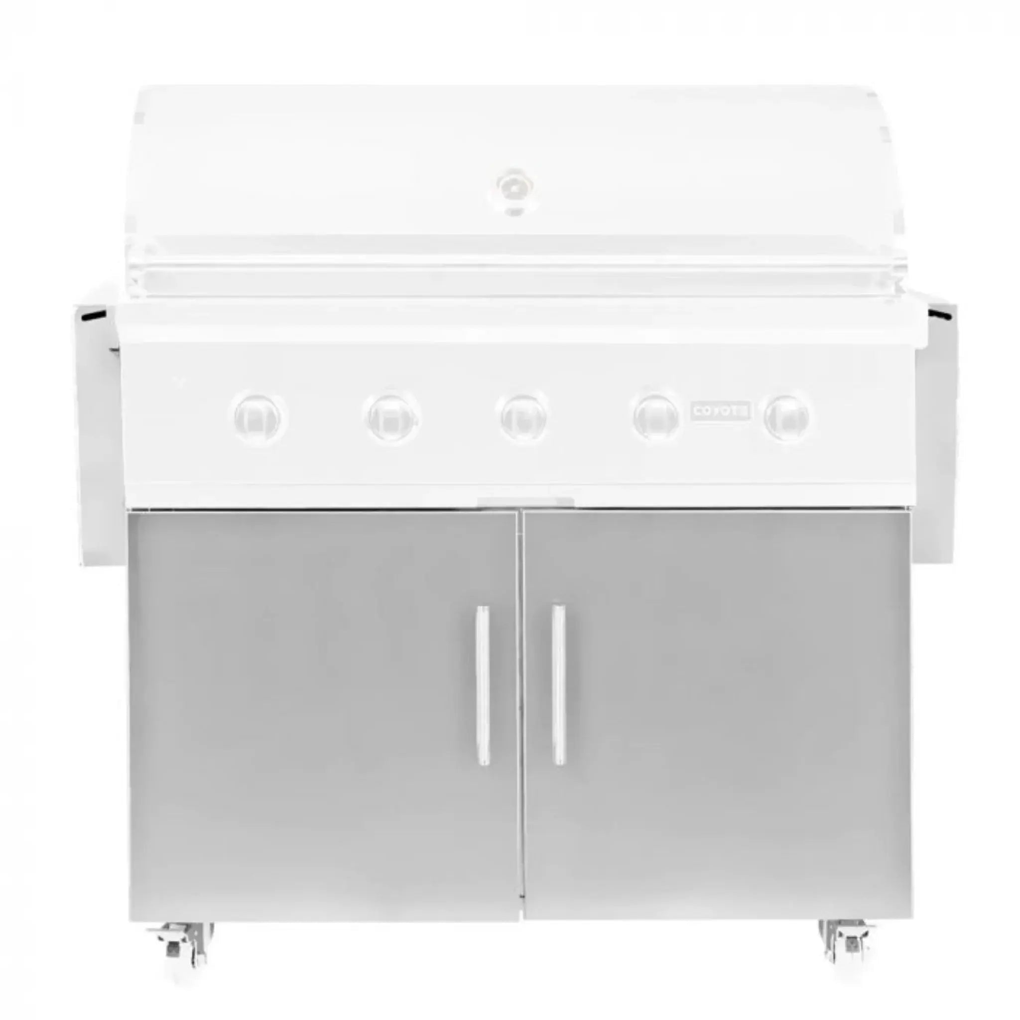 Coyote 42" Grill Cart - C3S42CT - by Coyote Outdoor Living | Buy at Agent BBQ