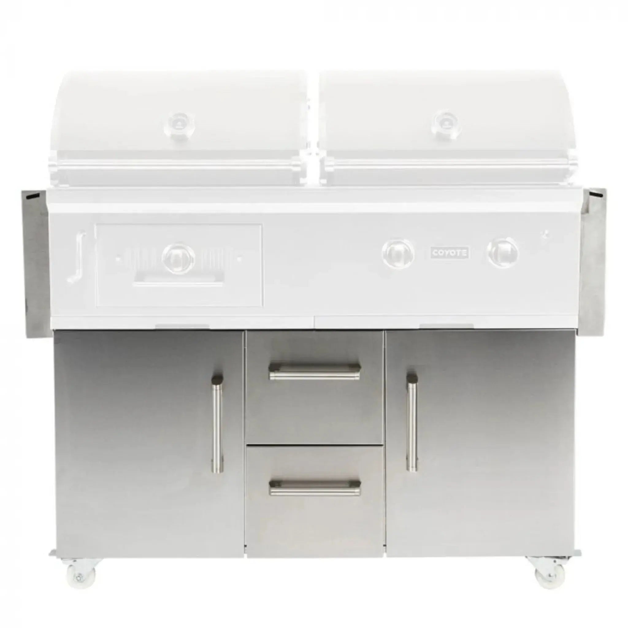 Coyote 50" Grill Cart - C3HY50CT - by Coyote Outdoor Living | Buy at Agent BBQ