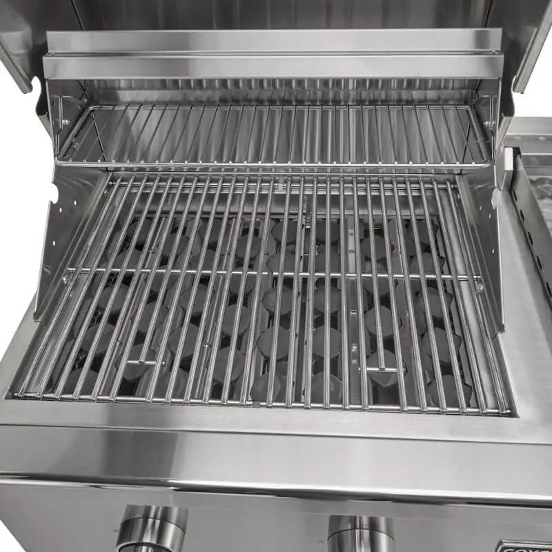 Coyote 50 - in Built - In Gas Grill / Flat Top Combo - C3CO50 - Outdoor Grills by Coyote Outdoor Living | Buy at Agent BBQ
