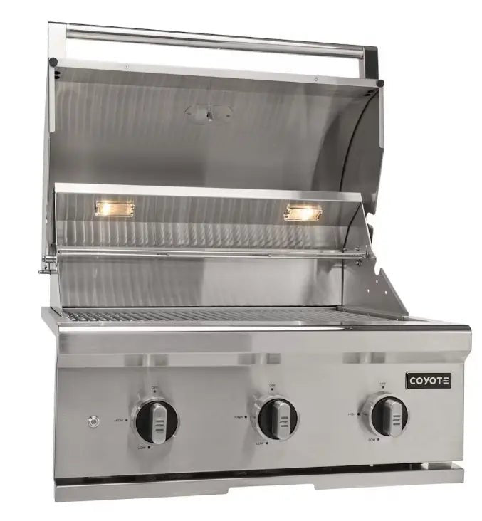 Coyote C - Series 28 Inch Built In Gas Grill - Outdoor Grills by Coyote Outdoor Living | Buy at Agent BBQ