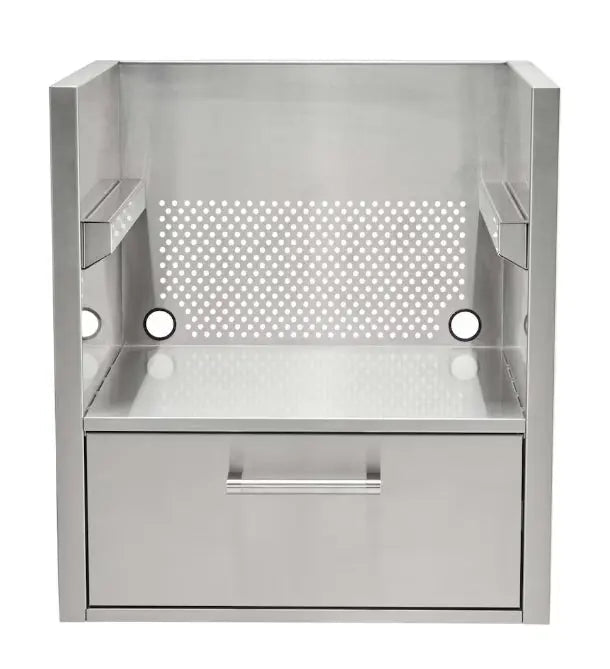 Coyote C1SLV Asado Power Burner Insulating Jacket w/ Drawer - by Coyote Outdoor Living | Buy at Agent BBQ