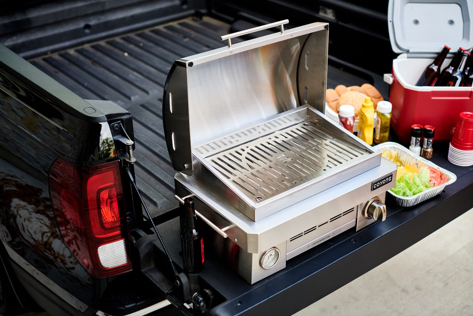 Coyote Portable 25" Grill - C1PORTLP - by Coyote Outdoor Living | Buy at Agent BBQ