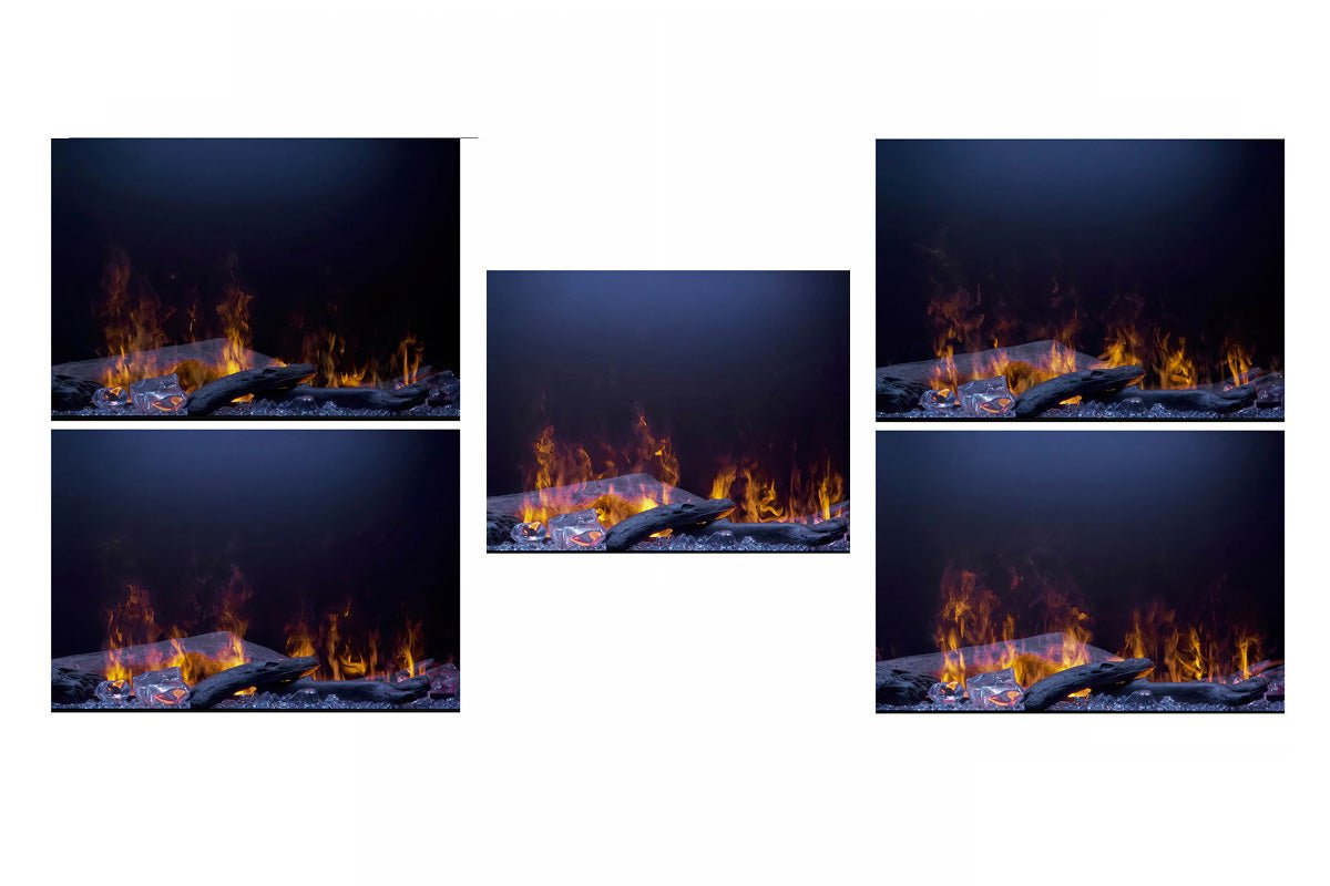 Dimplex 86" Opti - myst Linear Built - In Electric Fireplace - Electric Fireplace by Dimplex | Buy at Agent BBQ