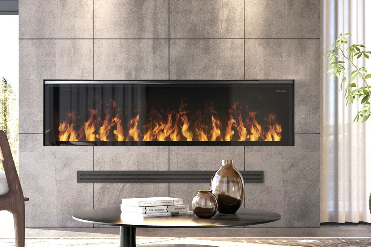 Dimplex 86" Opti - myst Linear Built - In Electric Fireplace - Electric Fireplace by Dimplex | Buy at Agent BBQ