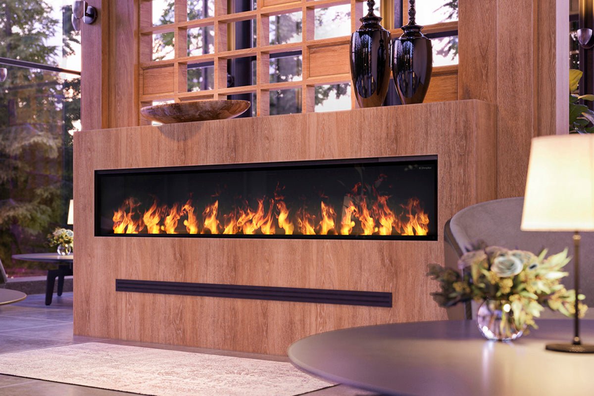 Dimplex 86" Opti - myst Linear Built - In Electric Fireplace - Electric Fireplace by Dimplex | Buy at Agent BBQ