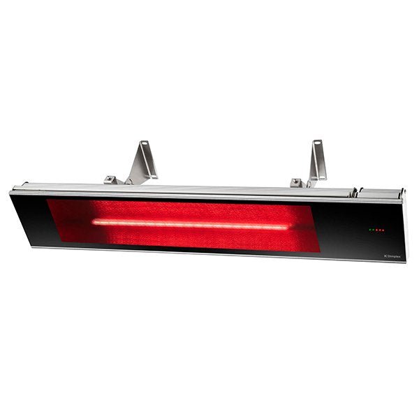 Dimplex - DIR Series 36" Indoor/Outdoor Wall - Mounted Electric Infrared Heater (2200W 240V) - DIR22A10GR - by Dimplex | Buy at Agent BBQ