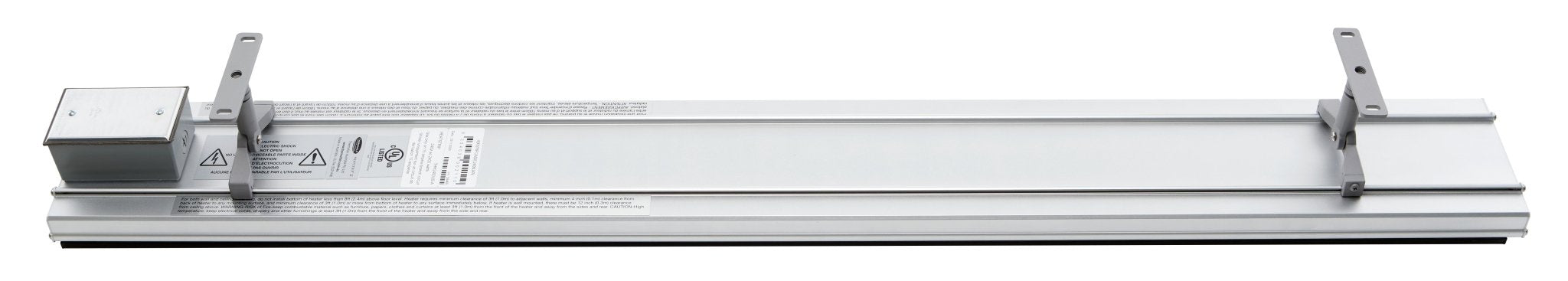 Dimplex - DLW Series 36" Outdoor/Indoor Electric Infrared Heater - Black (1500W 120V) - DLW1500B12 - by Dimplex | Buy at Agent BBQ