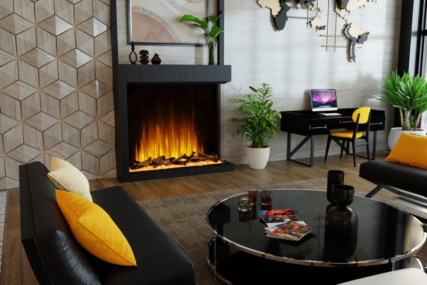 Dimplex Ignite Aspire 48" Smart Built - In Portrait Electric Firebox - Electric Fireboxes by Dimplex | Buy at Agent BBQ