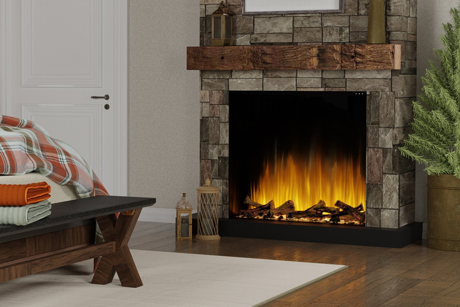 Dimplex Ignite Aspire 48" Smart Built - In Portrait Electric Firebox - Electric Fireboxes by Dimplex | Buy at Agent BBQ