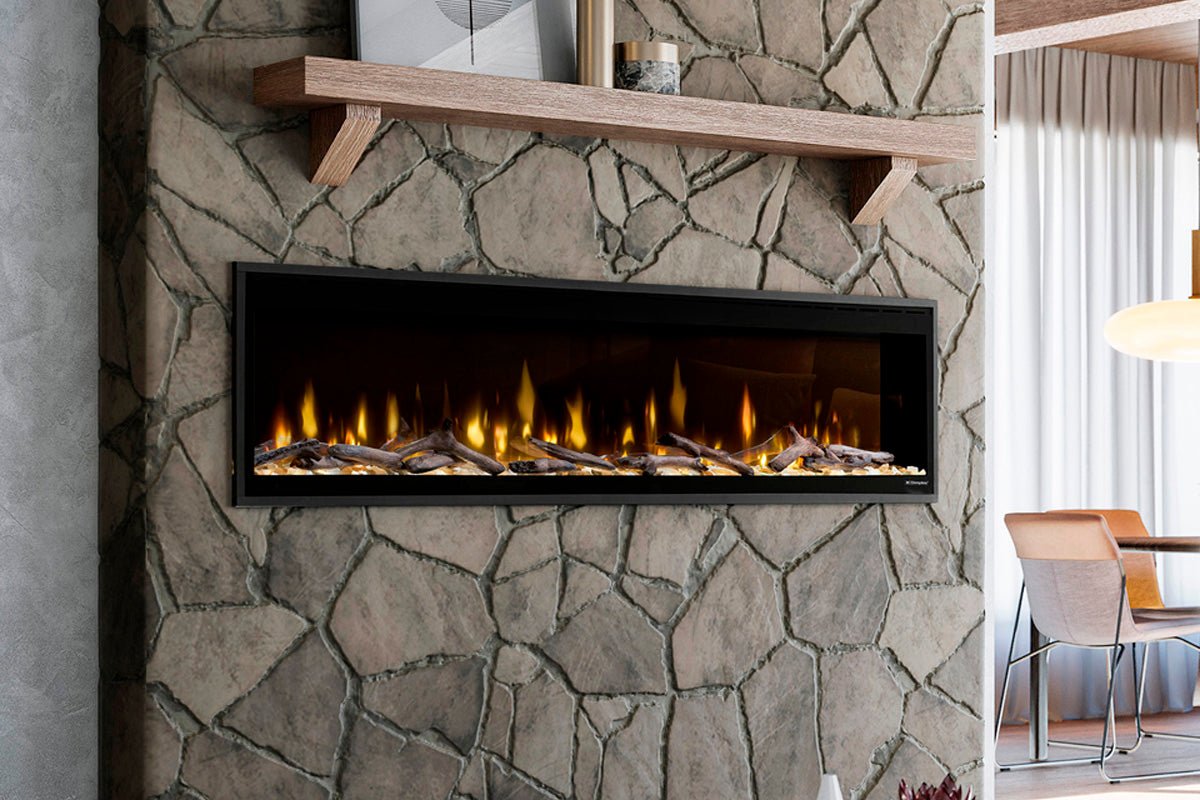Dimplex Ignite Evolve 60" Smart Linear Recessed / Built in Electric Fireplace - Electric Fireplace by Dimplex | Buy at Agent BBQ