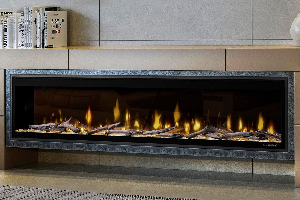 Dimplex Ignite Evolve 74" Smart Linear Recessed / Built in Electric Fireplace - Electric Fireplace by Dimplex | Buy at Agent BBQ