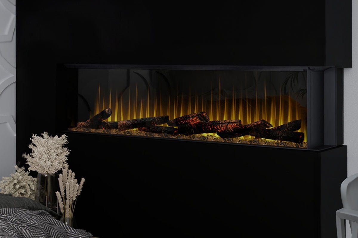 Dimplex Ignite Ultra 60" Smart Linear Multi - Side View Built - In Electric Fireplace - Electric Fireplace by Dimplex | Buy at Agent BBQ