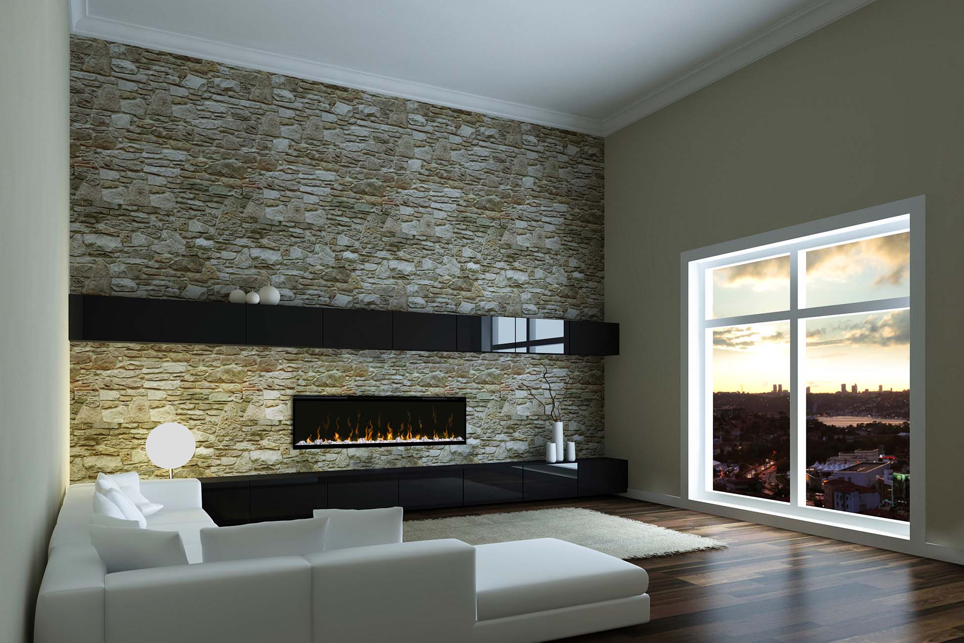 Dimplex IgniteXL 50" Linear Recessed / Built in Electric Fireplace - Electric Fireplace by Dimplex | Buy at Agent BBQ