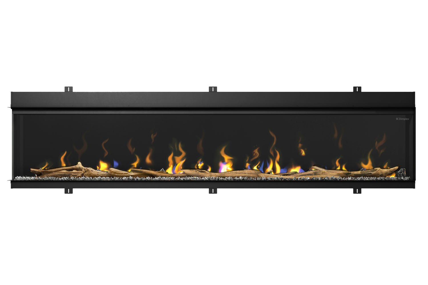 Dimplex IgniteXL Bold 100" Smart Linear Multi - Side View Built - In Electric Fireplace - Electric Fireplace by Dimplex | Buy at Agent BBQ