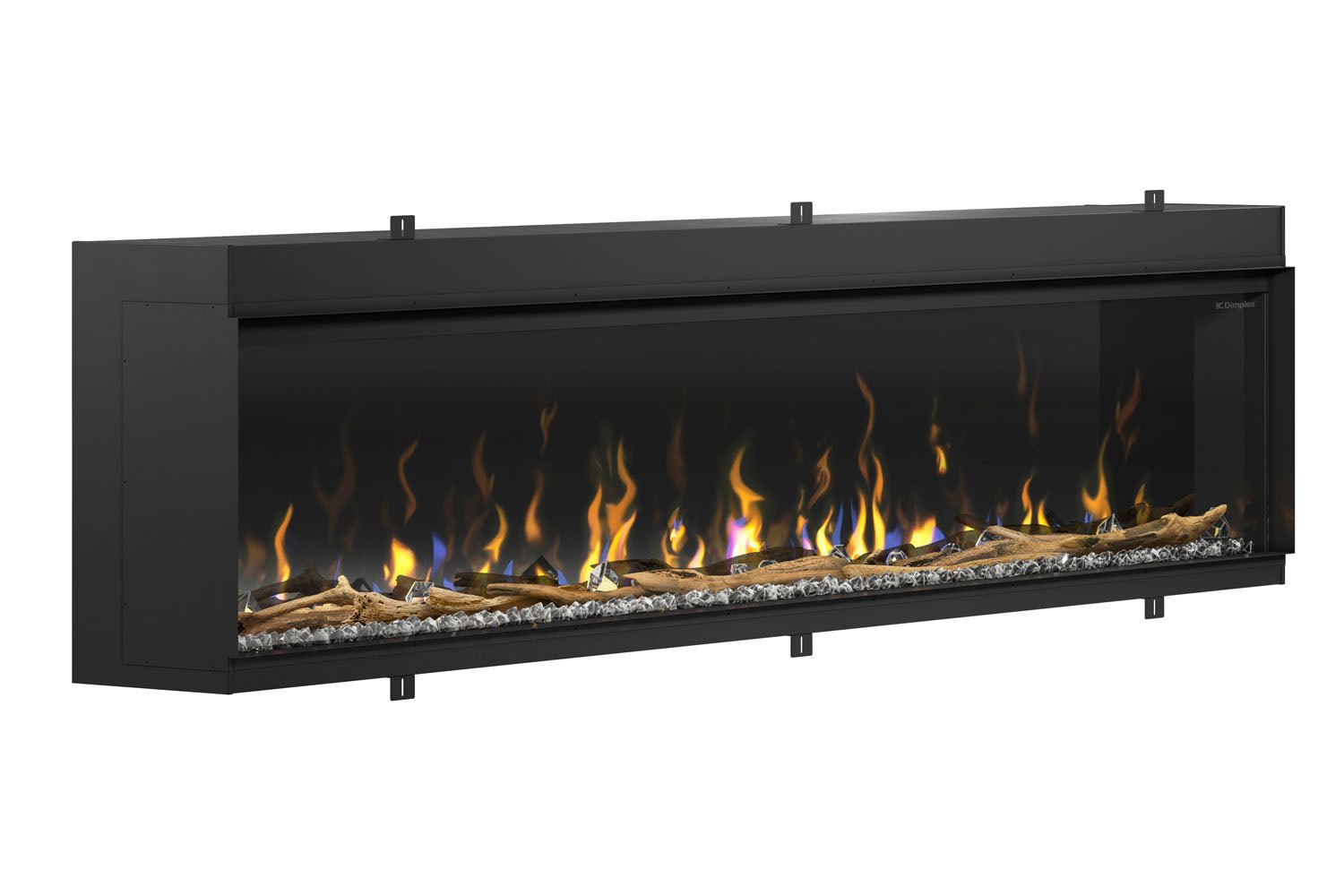 Dimplex IgniteXL Bold 100" Smart Linear Multi - Side View Built - In Electric Fireplace - Electric Fireplace by Dimplex | Buy at Agent BBQ