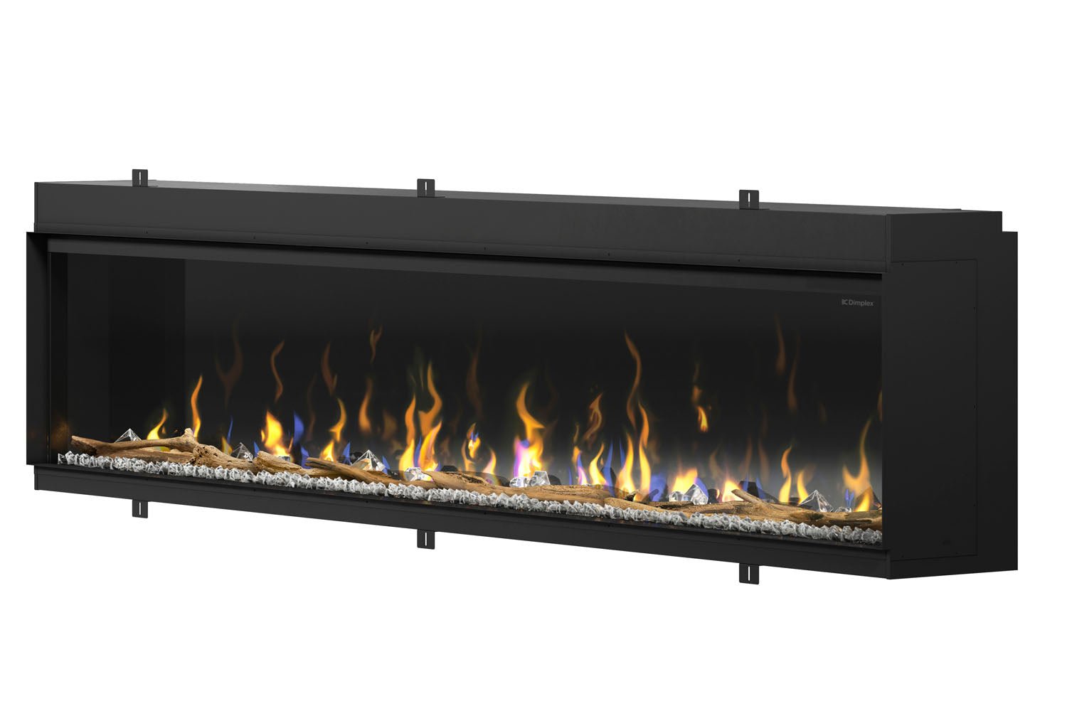Dimplex IgniteXL Bold 100" Smart Linear Multi - Side View Built - In Electric Fireplace - Electric Fireplace by Dimplex | Buy at Agent BBQ