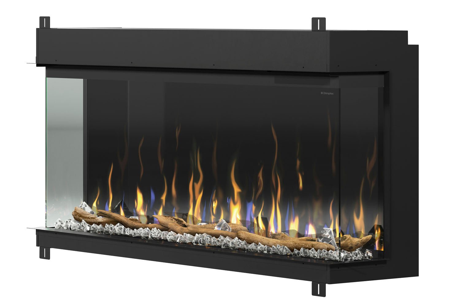 Dimplex IgniteXL Bold 50" Smart Linear Multi - Side View Built - In Electric Fireplace - Electric Fireplace by Dimplex | Buy at Agent BBQ