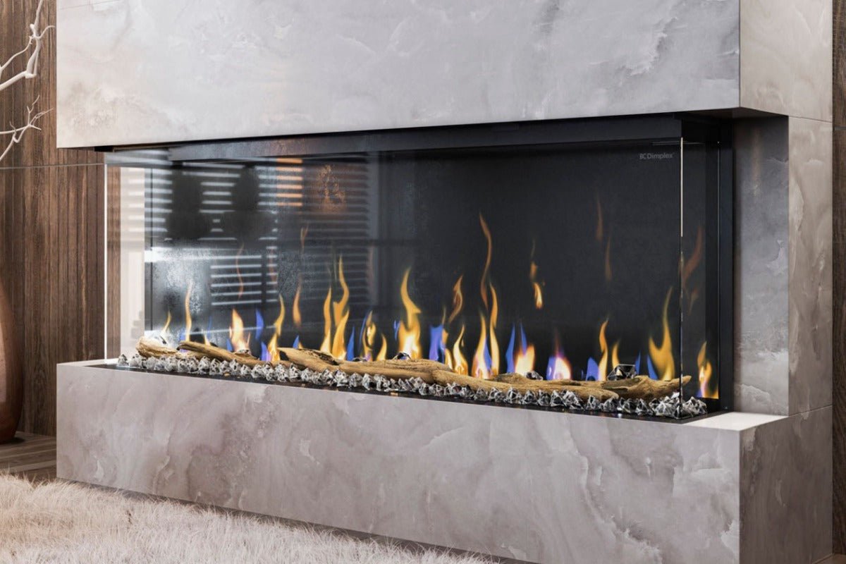 Dimplex IgniteXL Bold 50" Smart Linear Multi - Side View Built - In Electric Fireplace - Electric Fireplace by Dimplex | Buy at Agent BBQ