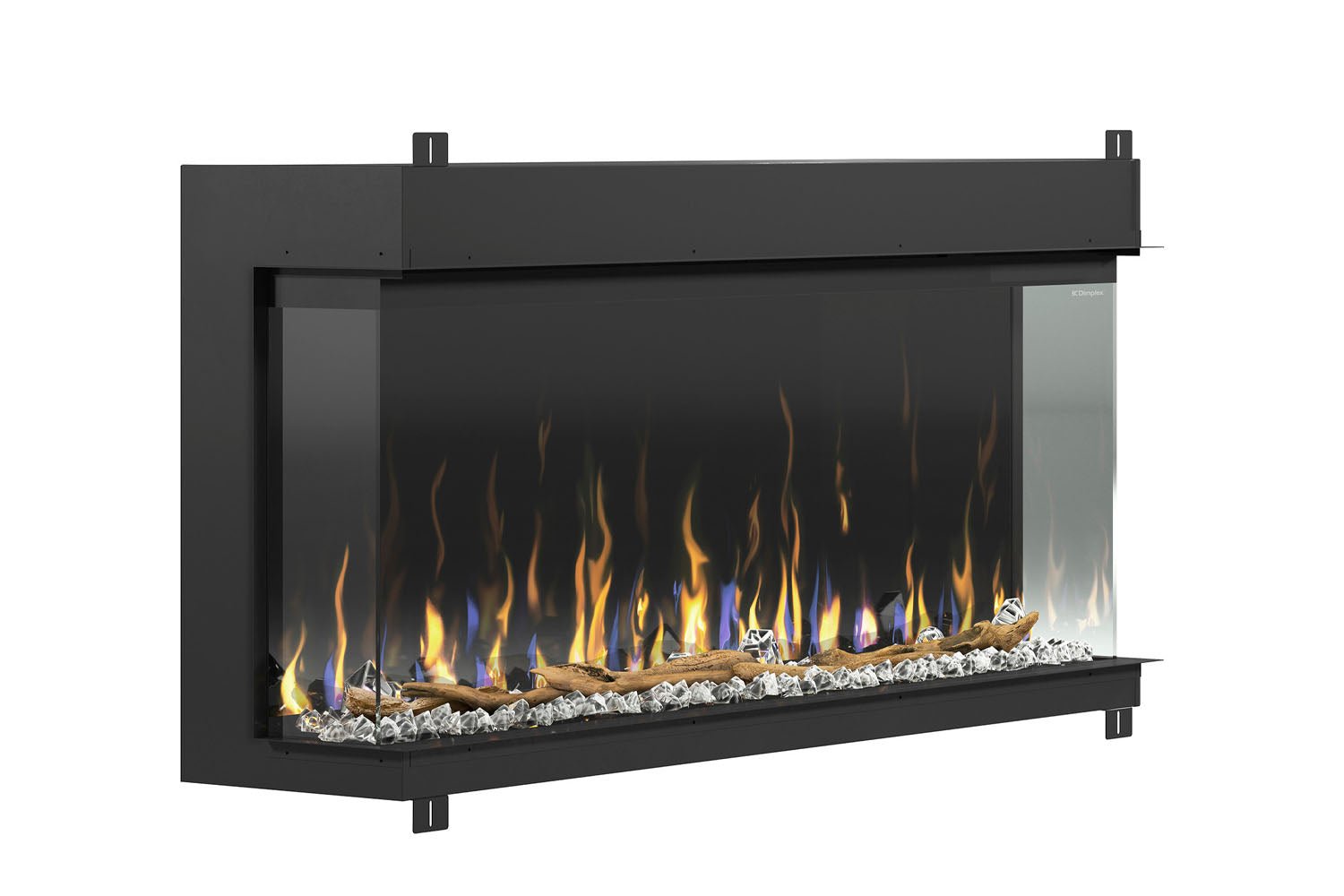 Dimplex IgniteXL Bold 50" Smart Linear Multi - Side View Built - In Electric Fireplace - Electric Fireplace by Dimplex | Buy at Agent BBQ